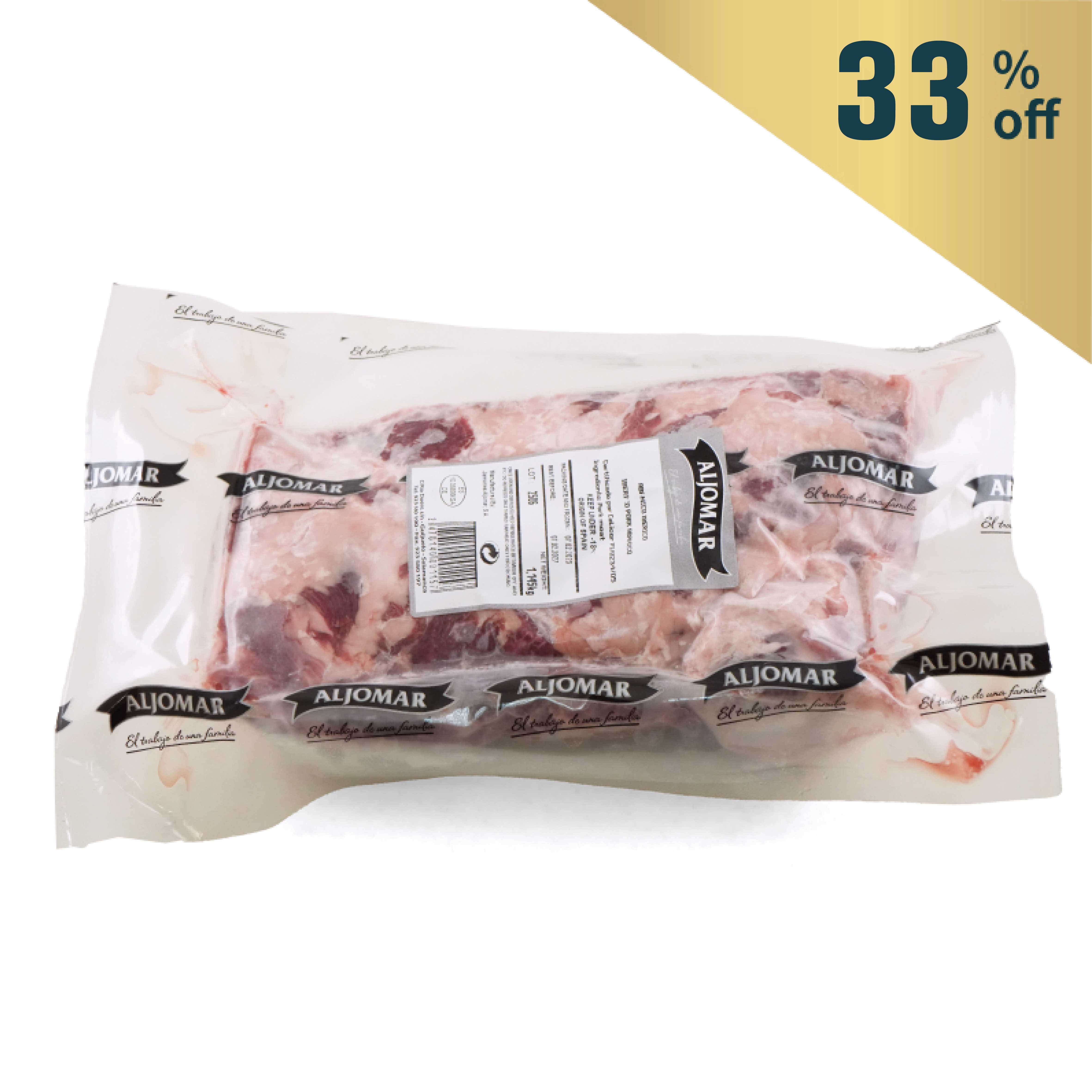 Frozen Spain Aljomar Iberico Pork Abanico