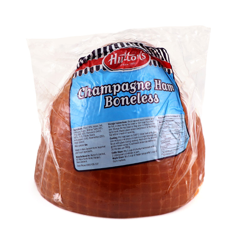 Hutton's Champagns Boneless Half Ham