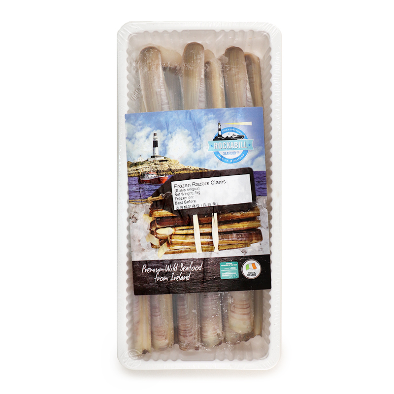 Frozen Ireland Razor Clams 1kg*