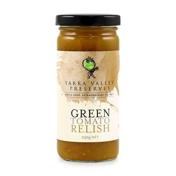 Yarra Valley Green Tomato Relish 250g - Aus*