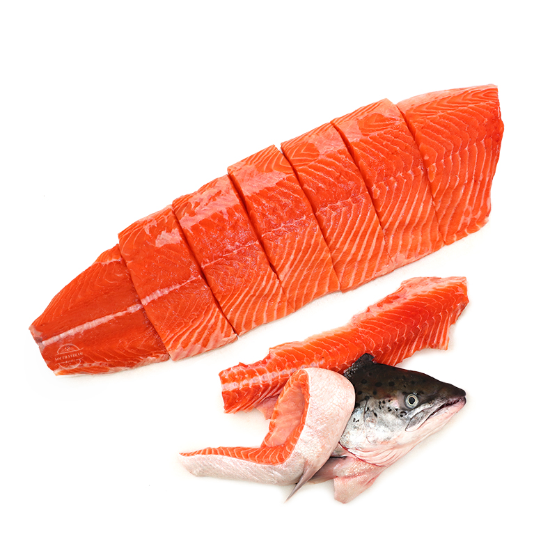 Frozen Scottish Label Rouge Half Salmon (Gilled and Gutted)