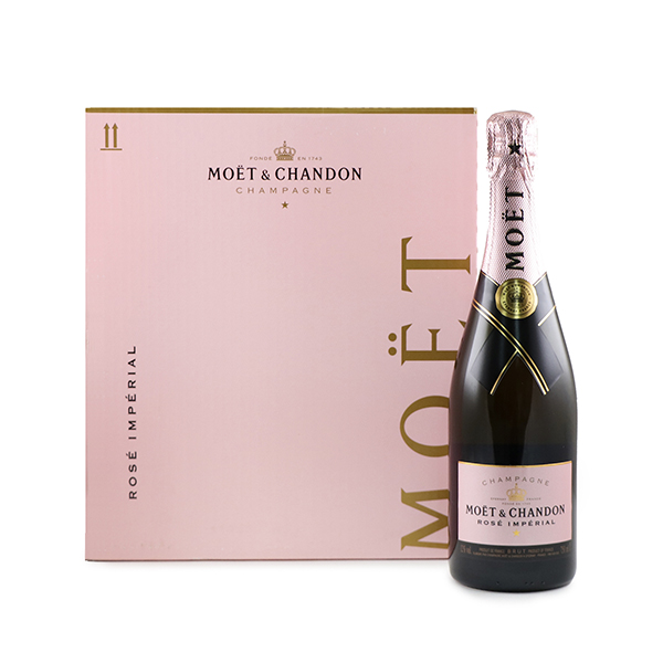 mini moet rose bottles 6 pack