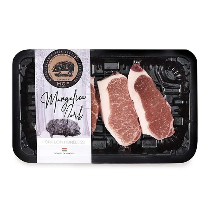 Frozen Mangalica Pork Loin Boneless 230g - Hungary*