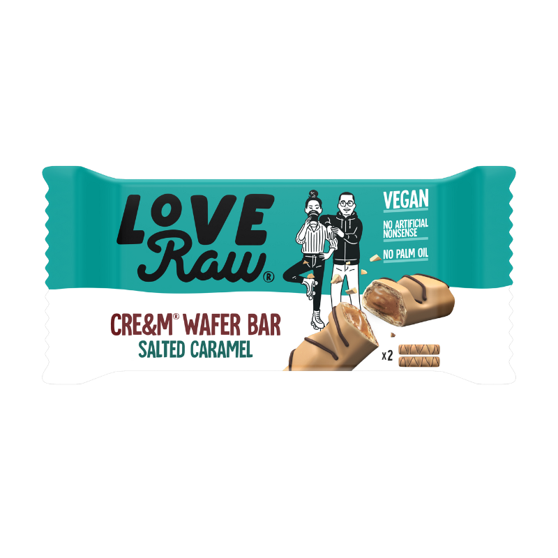 西班牙Love Raw 焦糖威化餅, 45克