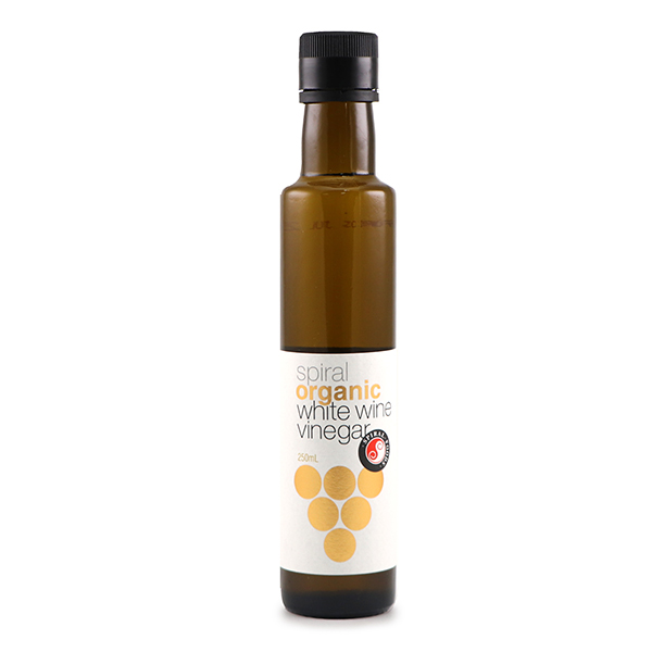 Spiral Organic White Wine Vinegar 250ml - France*