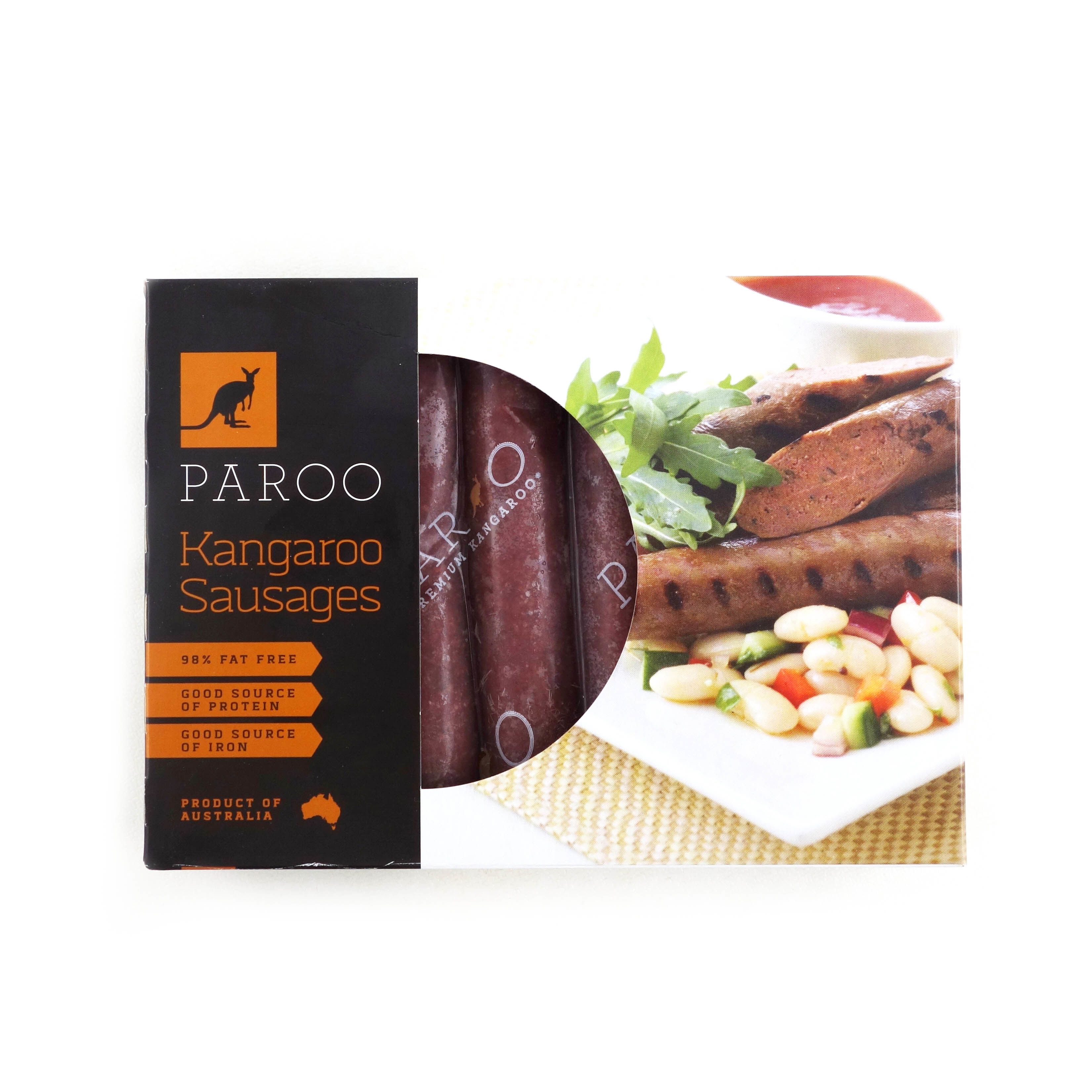 Frozen AUS Paroo Kangaroo Sausages 300g*