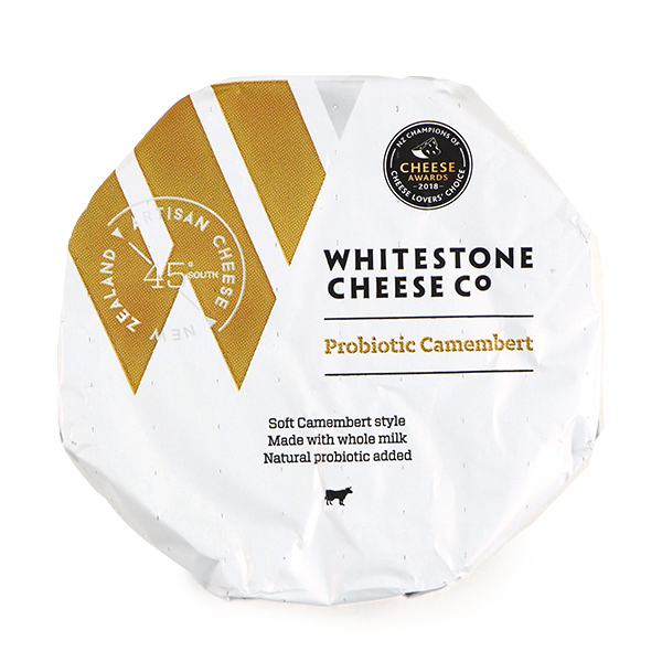 NZ Whitestone Probiotic Camembert Cheese 125g*