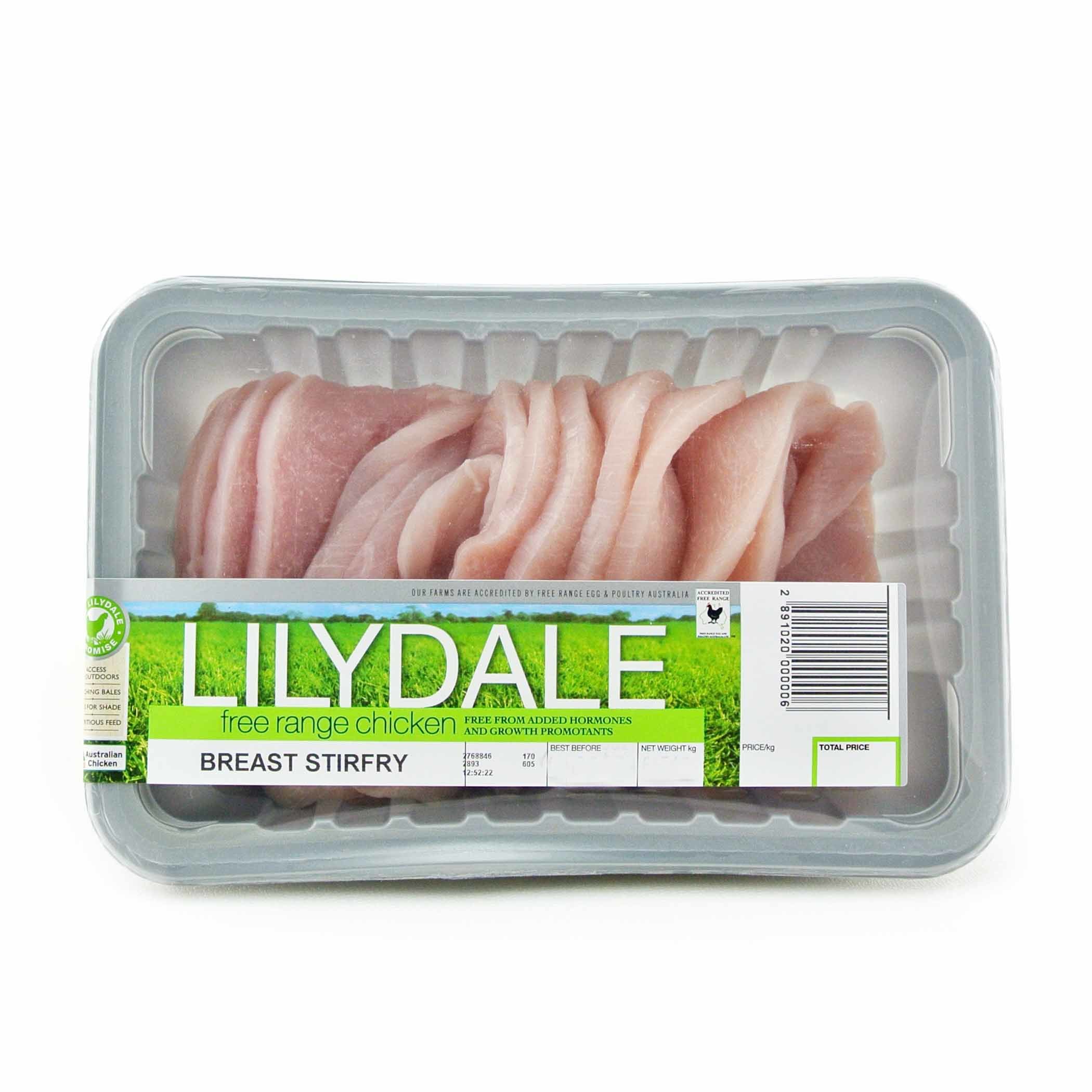 AUS Lilydale Chicken Stirfry
