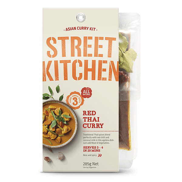 Street Kitchen Asia Red Thai Curry 285g - Aus*