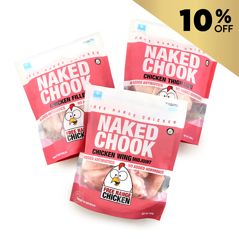 急凍澳洲Naked Chook包羅萬有套餐*