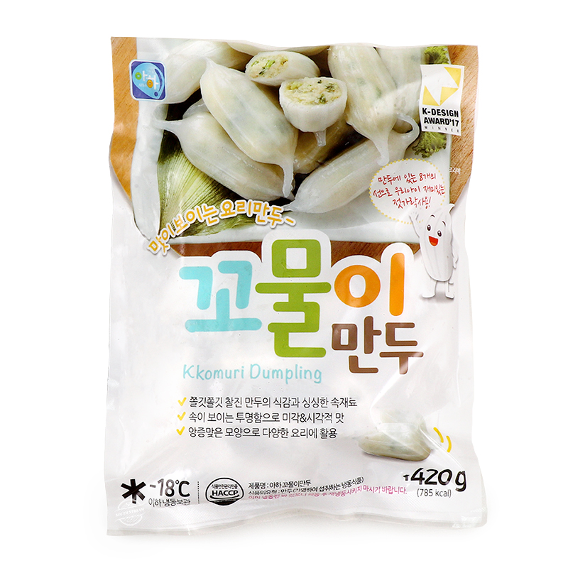 Frozen Aha Kkomuri Dumpling 420g - Korea*