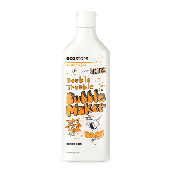 Ecostore Kids Bubble Bath - Pear Pop 400ml - NZ*