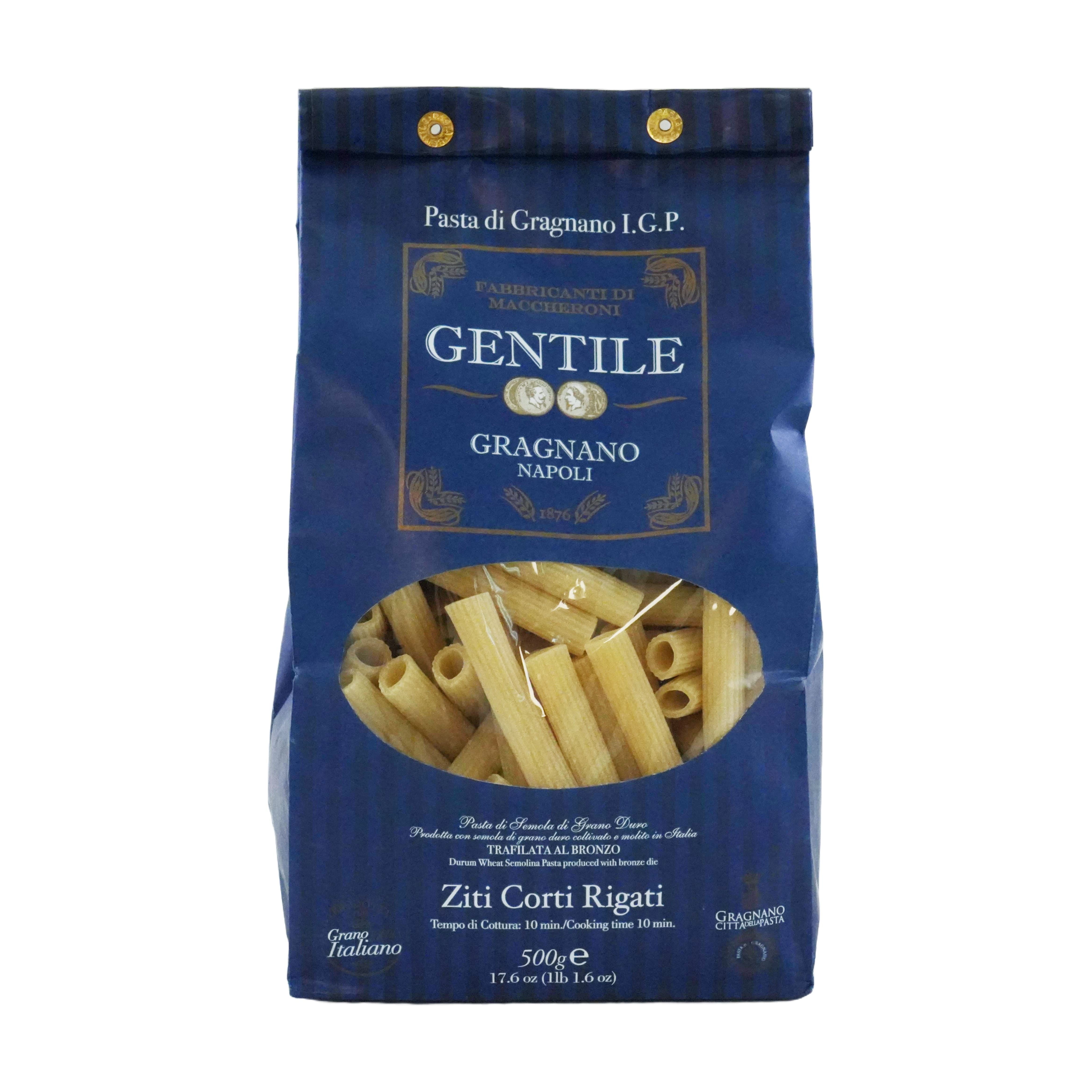 Italy Gentile Ziti Corti Rigati 500G*