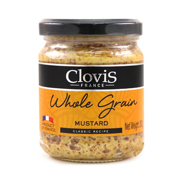 Clovis Wholegrain Mustard 200g - France*