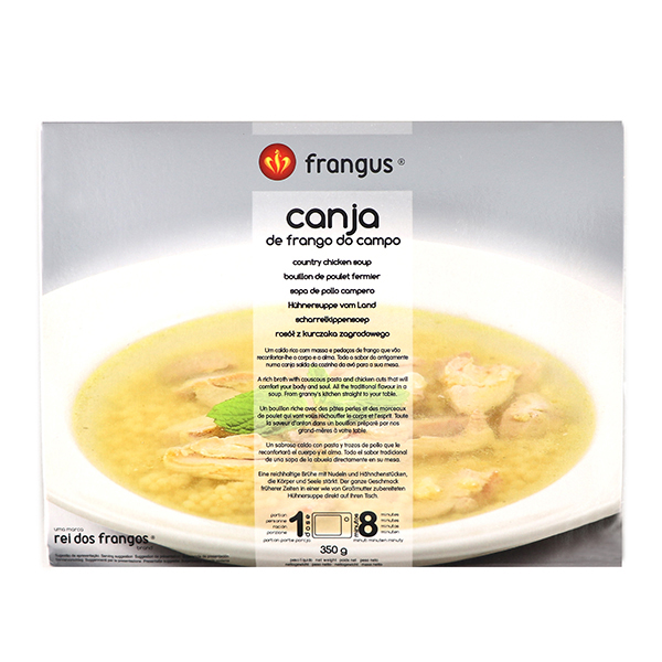 Frozen Rei Dos Frangos Country Chicken Soup 350g - Portugal*