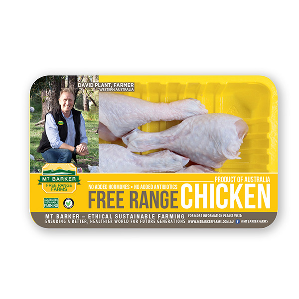 Frozen Aus MT Barker Chicken Drumstick 400g*