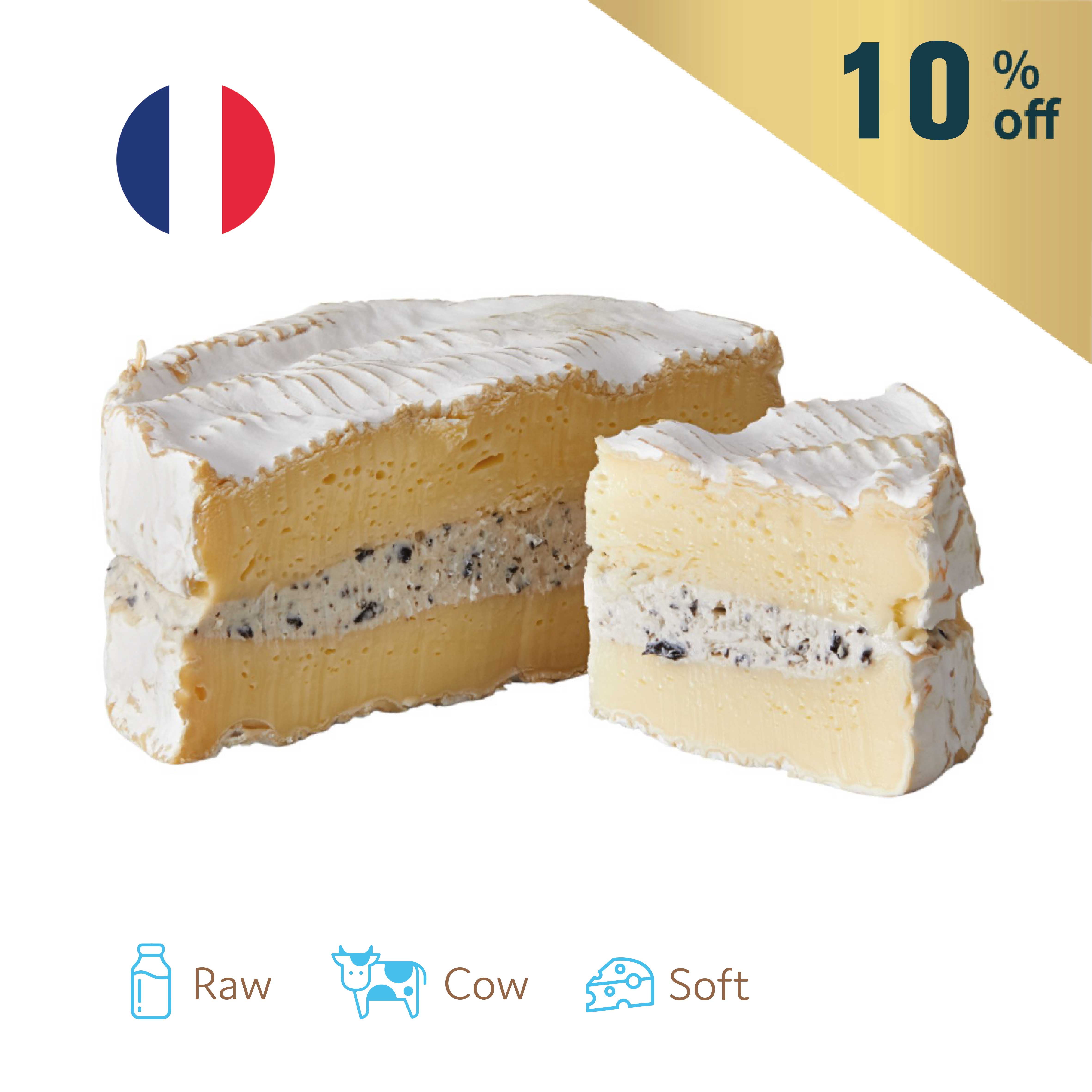 France Mons Camembert de Normandie Les Truffiers 270g*