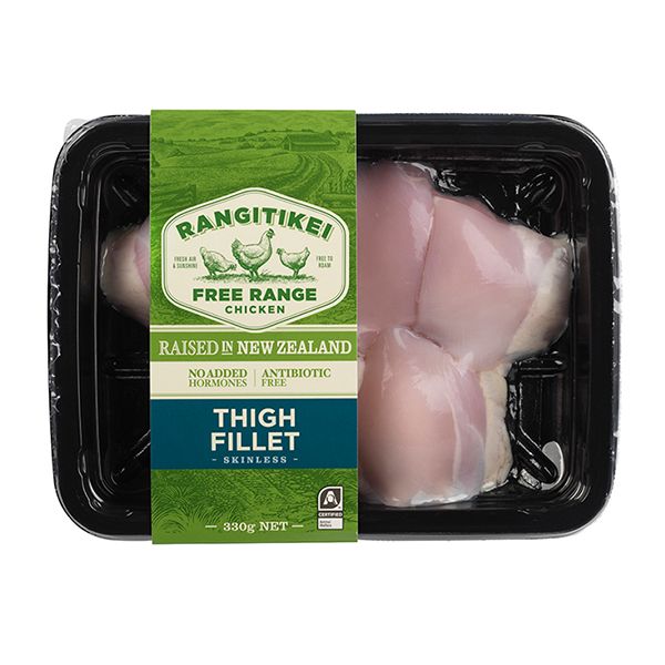 Frozen Rangitikei Boneless Thigh Fillet 330g - NZ*