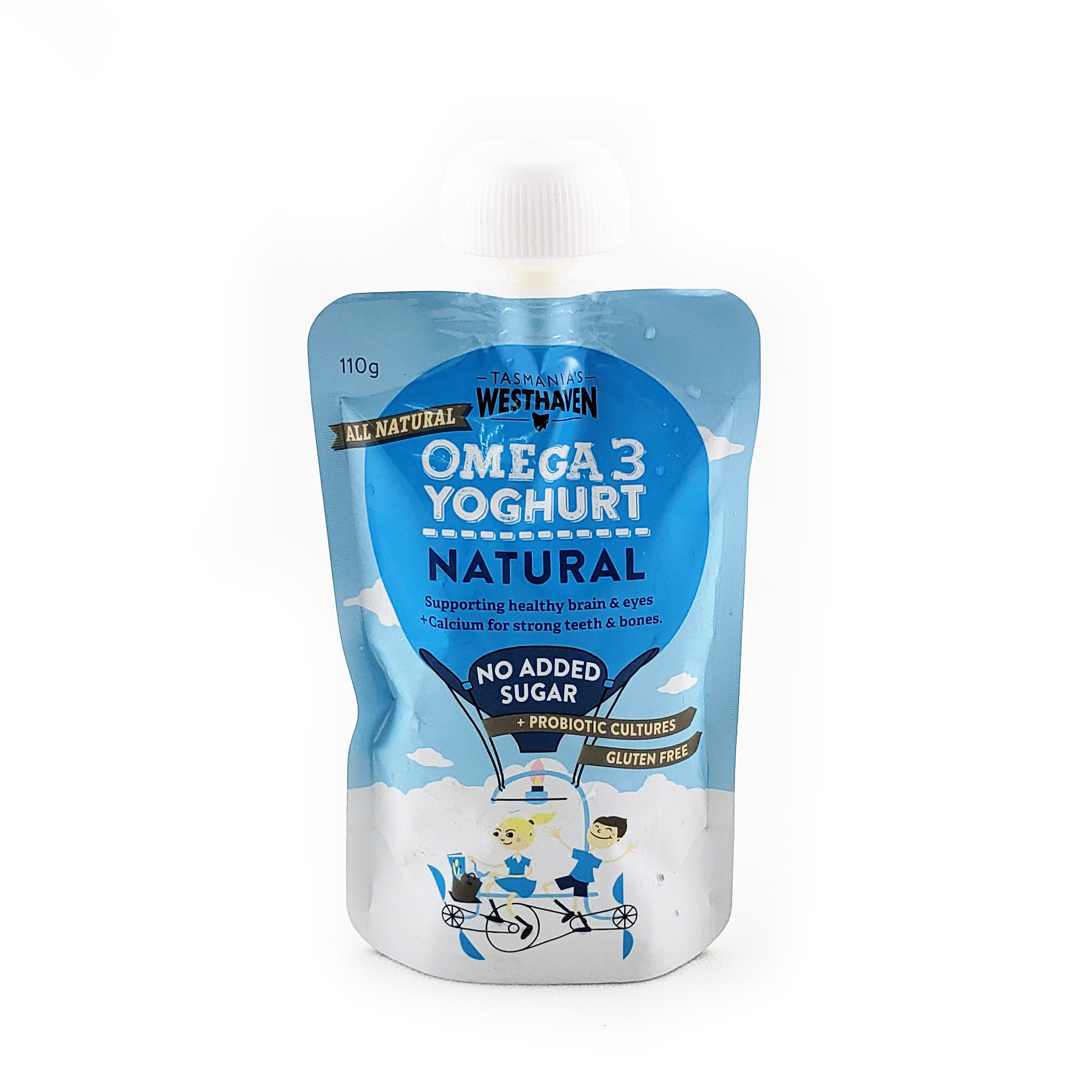 Westhaven Omega 3 Natural (Pouch)  Yoghurt 110g - AUS*