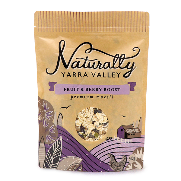 Naturally Yarra Valley Fruit & Berry Boost Muesli 500g - Aus*