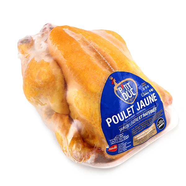 Frozen French P'tit Duc Yellow Whole Chicken 1.2kg*