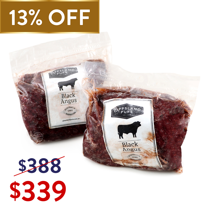 Frozen AUS Black Angus Beef Strips 1kg (2 packs per Combo)*