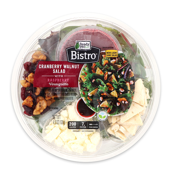 美國Bistro紅桑桑莓合桃碗裝沙律128克