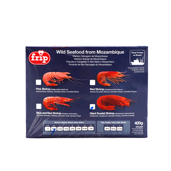 Frozen Portugal Red Prawn 400g*