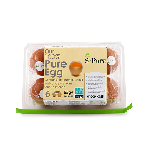 Thailand Free Range S-pure Eggs*