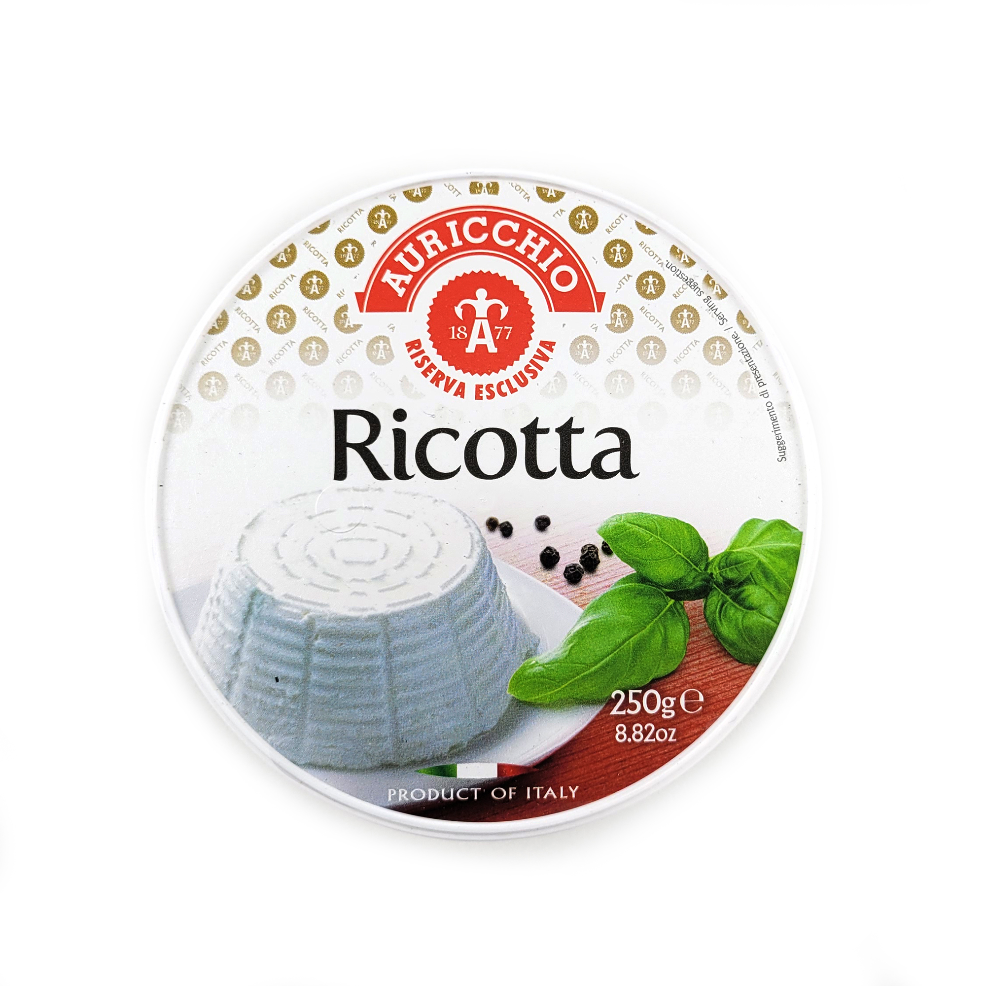 意大利Auricchio瑞可達芝士(Ricotta)250克*
