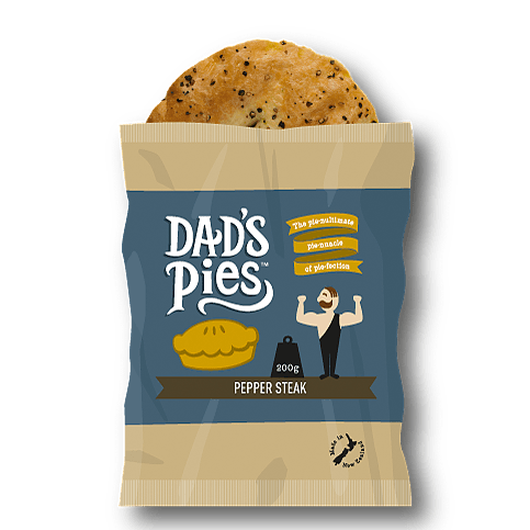 急凍紐西蘭Dad's Pie - 胡椒牛肉批260克*
