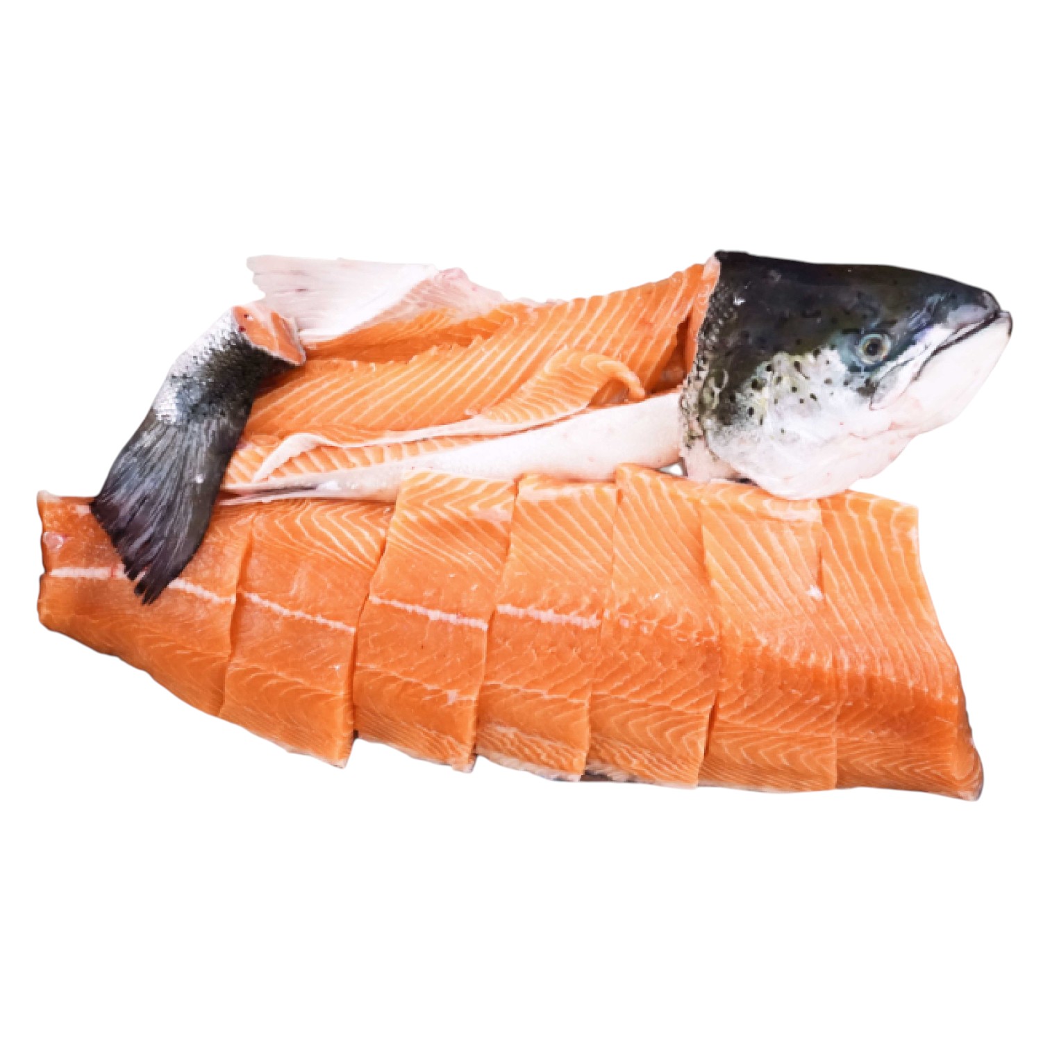 Frozen Irish Organic Half Salmon (Gilled and Gutted)