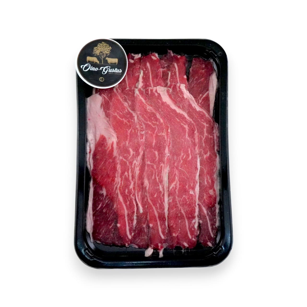 Frozen Aus Oino Gustus Black Angus 250days Short Rib Meat Sliced 2mm 200g*