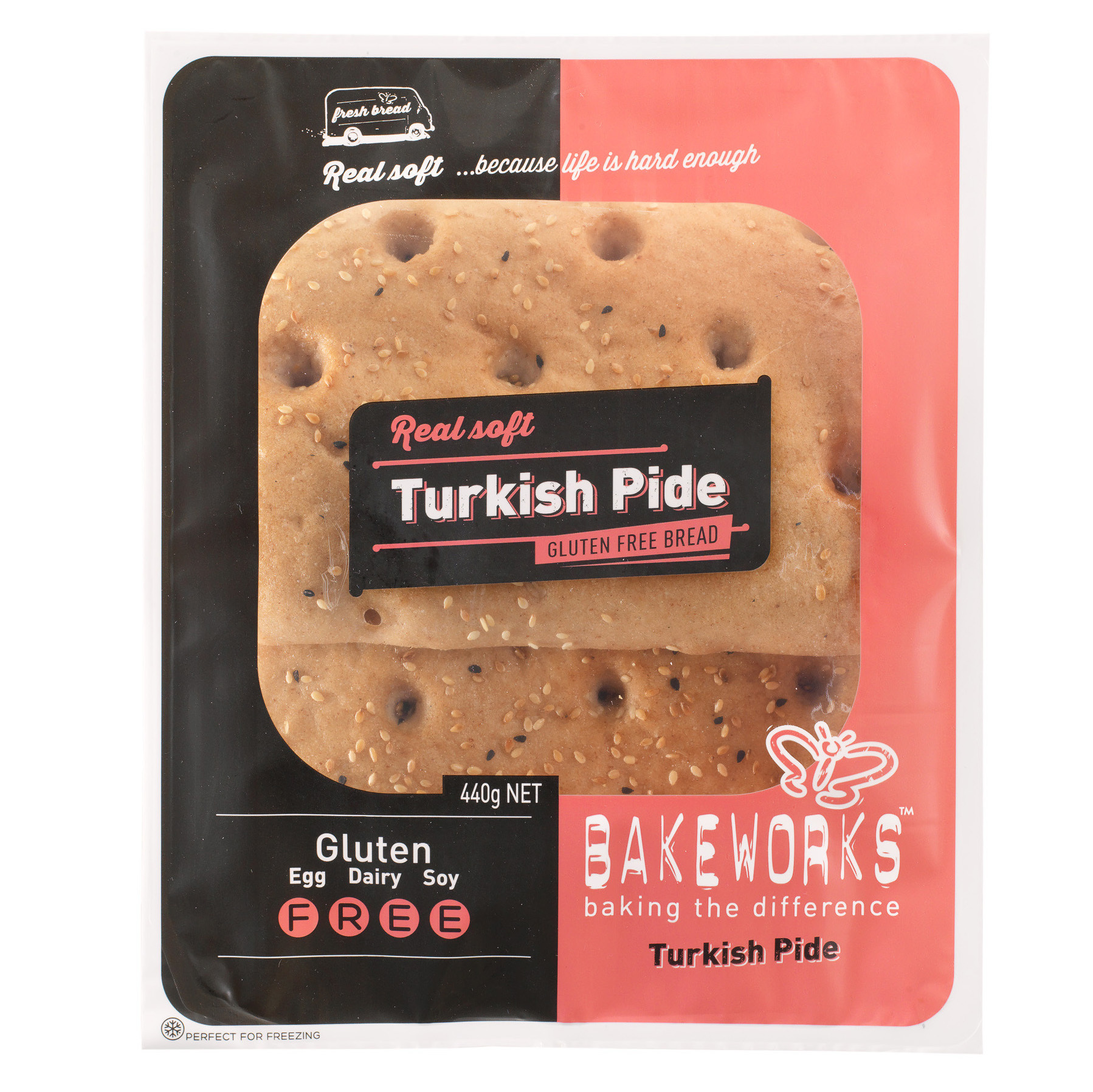 紐西蘭Liberte無麩質土耳其薄餅(Turkish Pide)440克*