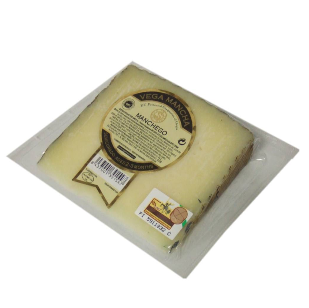 西班牙Vega Mancha曼徹格(Manchego Curado)羊奶芝士(DOP)150克*