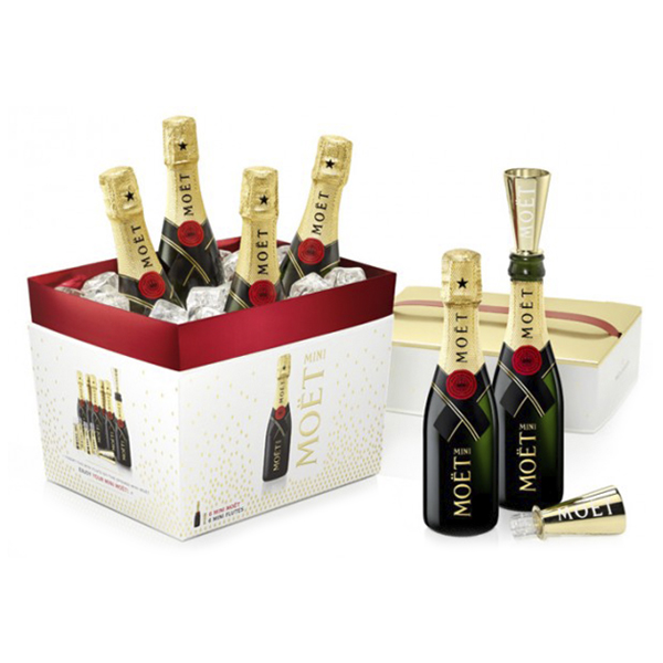 Moet & Chandon Imperial Brut Portable Mini Pack - Champagne France*