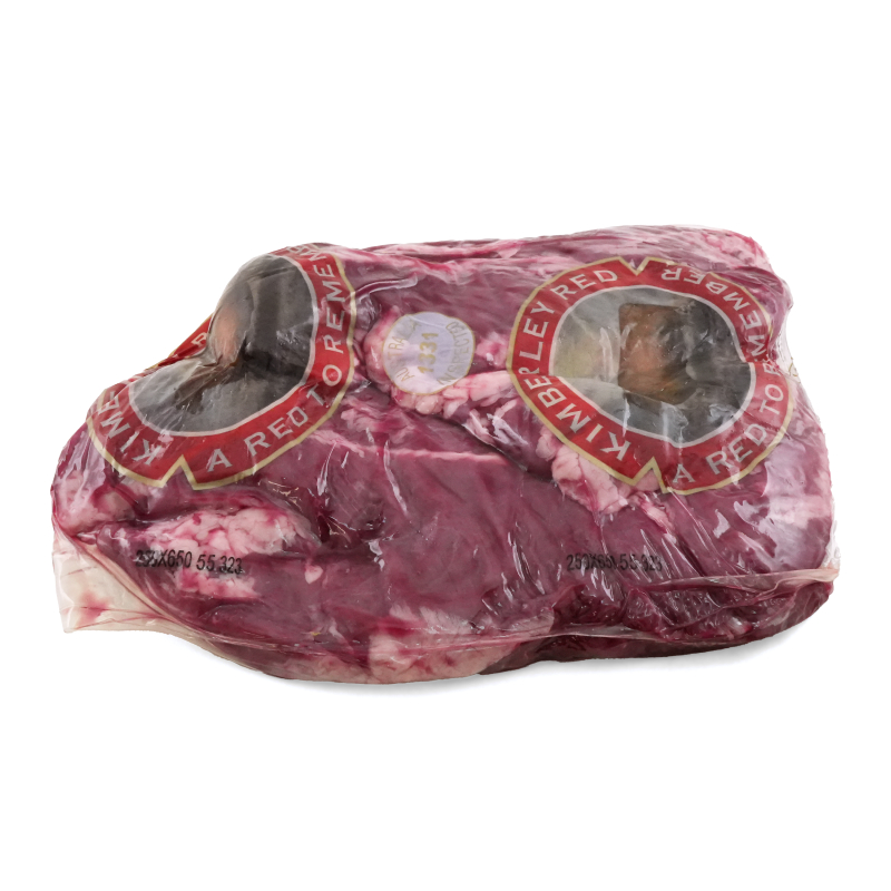 急凍澳洲Kimberley Red黑安格斯175天厚裙肉(封門柳)