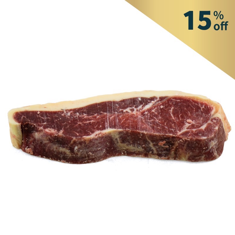 Frozen NZ Hellaby Prime Steer Striploin Steak 250g*