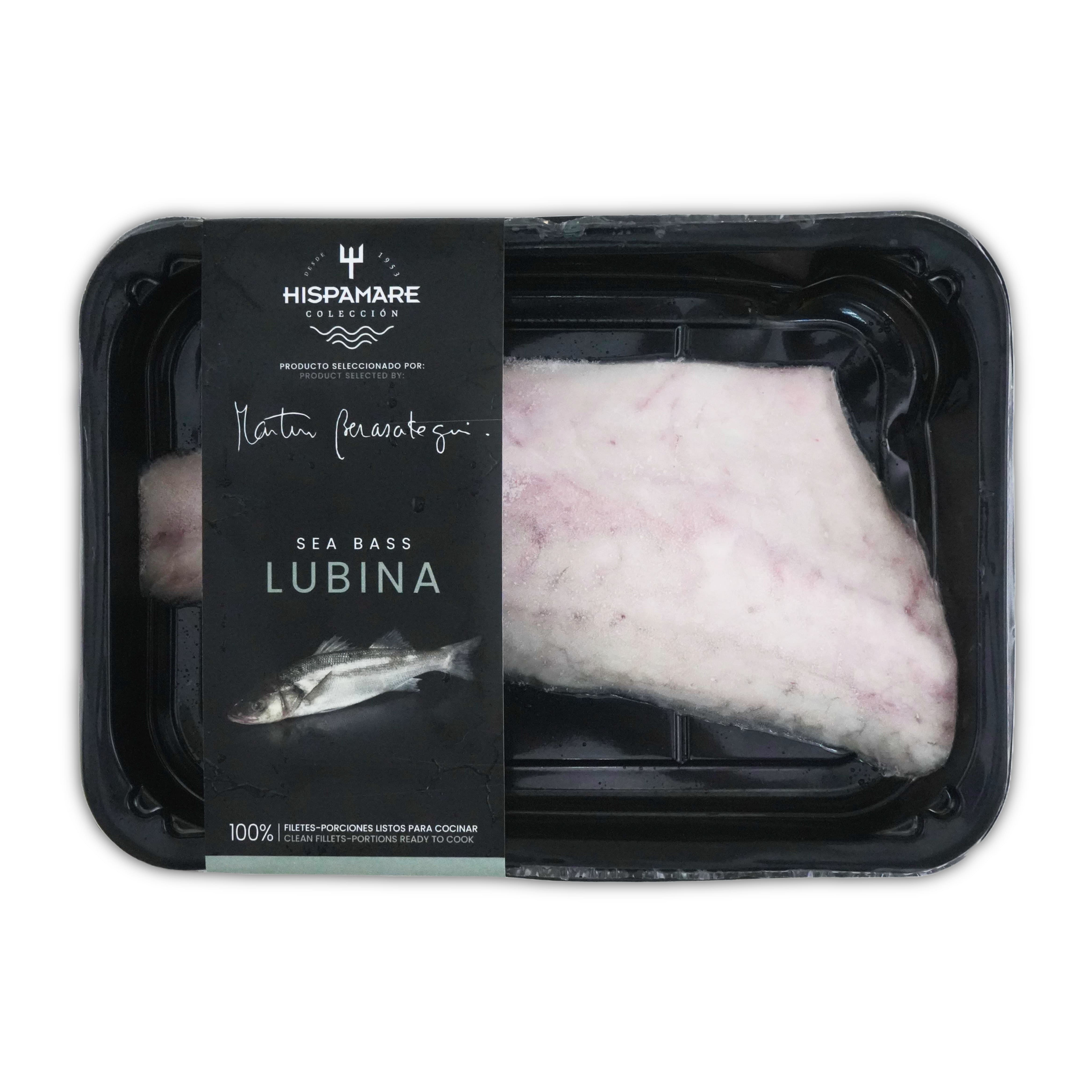 Frozen Spain Hispamare Wild Caught Seabass Portion 200g*