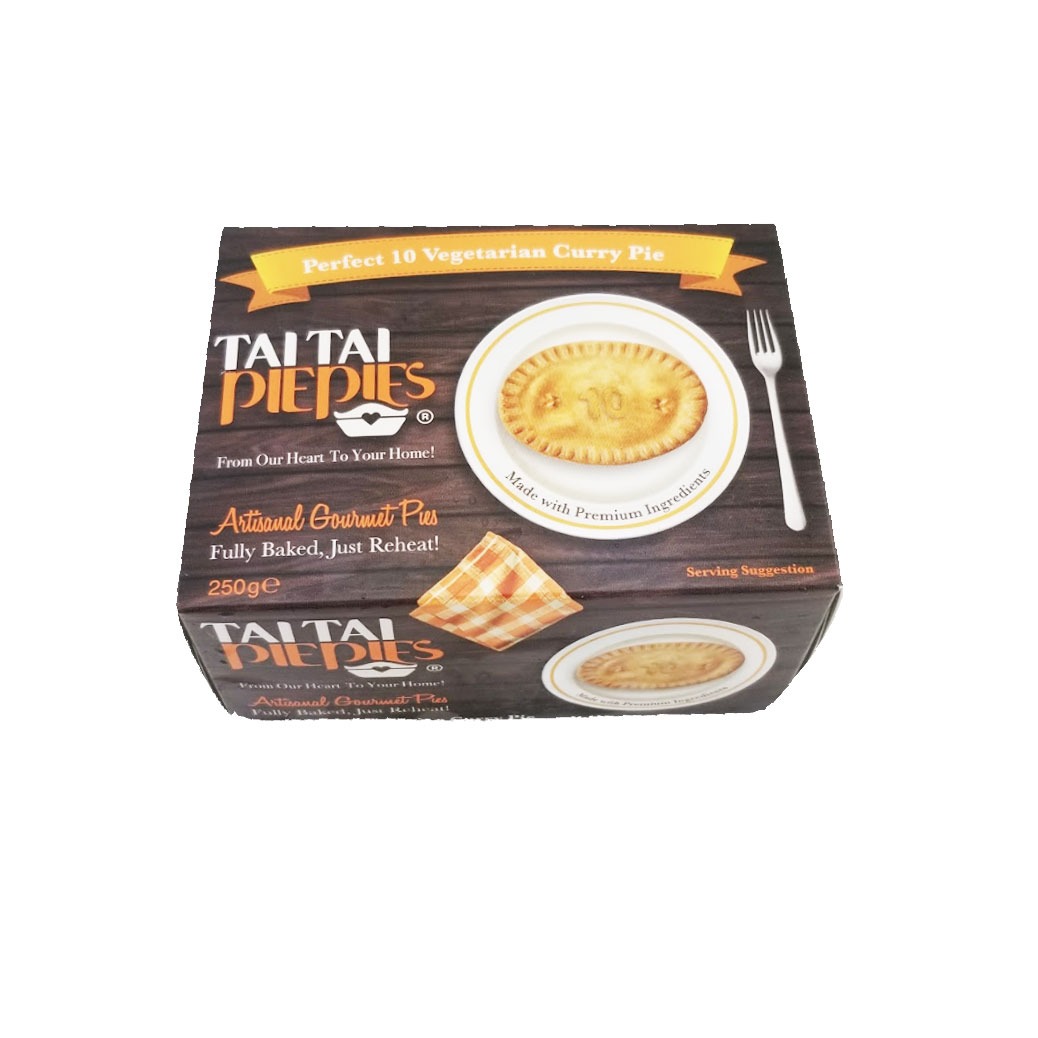 Frozen Tai Tai Perfect 10 Vegetable Curry Pie 250g - HK*