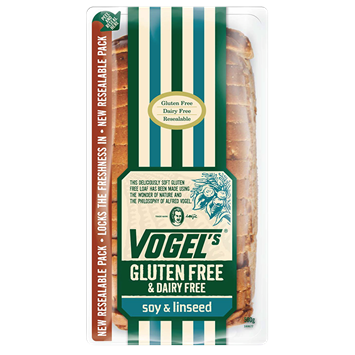 紐西蘭Vogel無麩質大豆亞麻籽麵包580克*