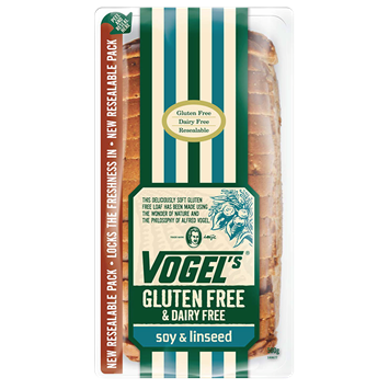 NZ Vogel's GF Soy & Linseed Bread 580g*