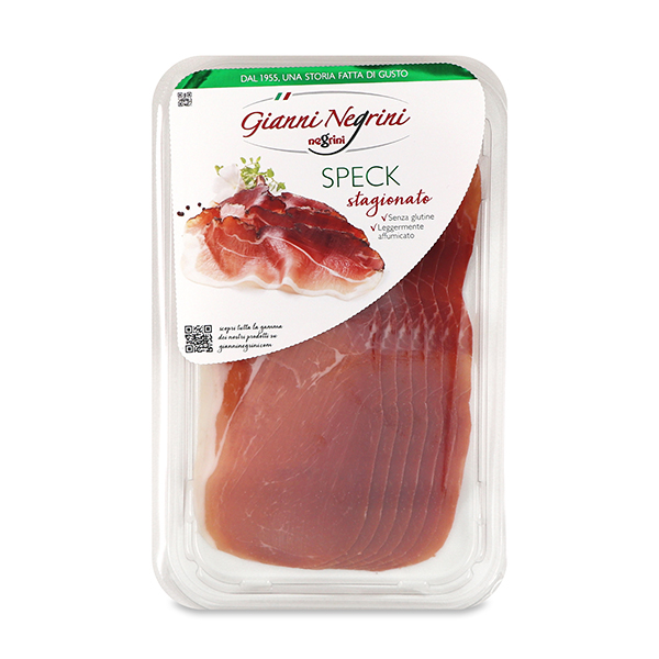 Italian Negrini Speck (Smoked Cured Ham)  80g*