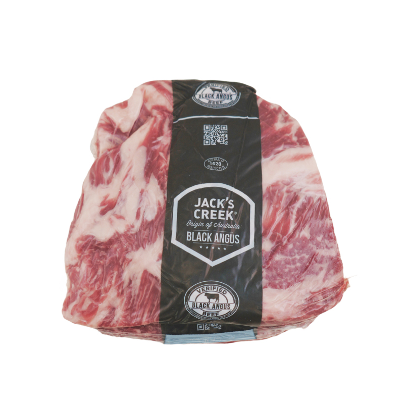 Frozen Aus Jack's Creek Black Angus 180days Grain Fed MS3+ Boneless Short Rib