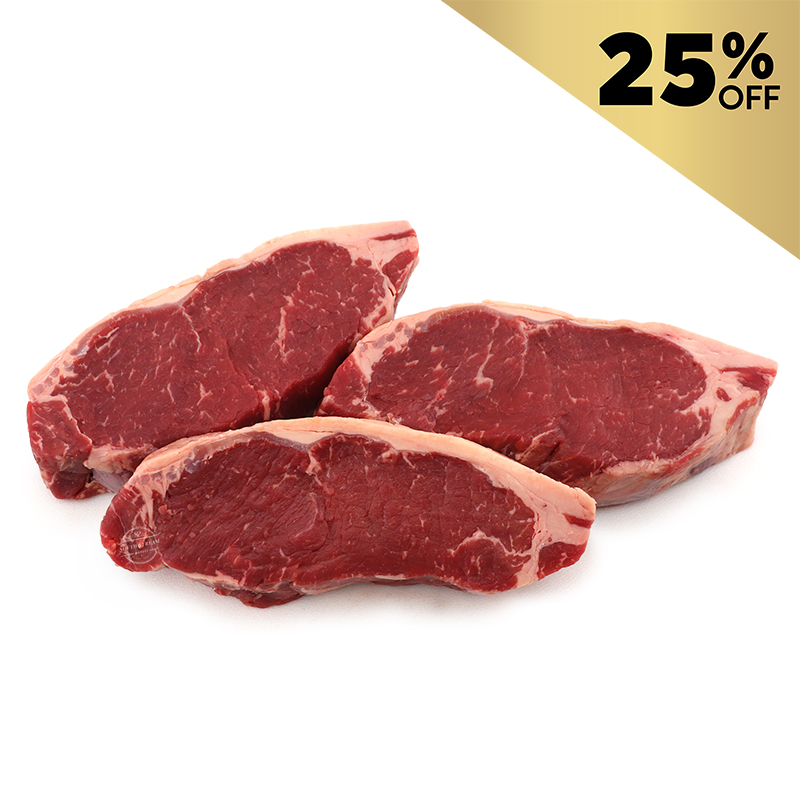 NZ Black Angus Sirloin Bundle Offer - 3 pcs X 250g*