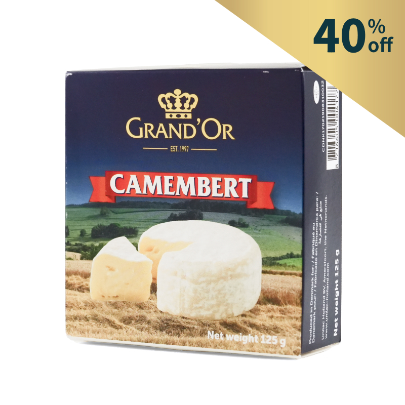 Danish GRAND'OR Camembert Cheese 125g*