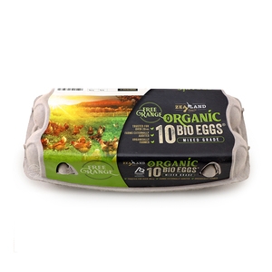 紐西蘭有機自由放養雞蛋 10件*