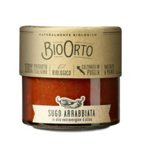 Italy Bio Orto Organic Tomato Sauce Arrabbiata 185g*