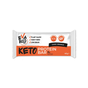 UK Eva Bold Keto Bar- Choc Orange, 40g