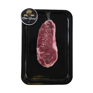 Frozen Aus Oino Gustus Black Angus 250days Striploin Steak 250g*